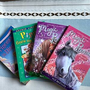 Set of 4 Young Reader Books - Magic Pony and more